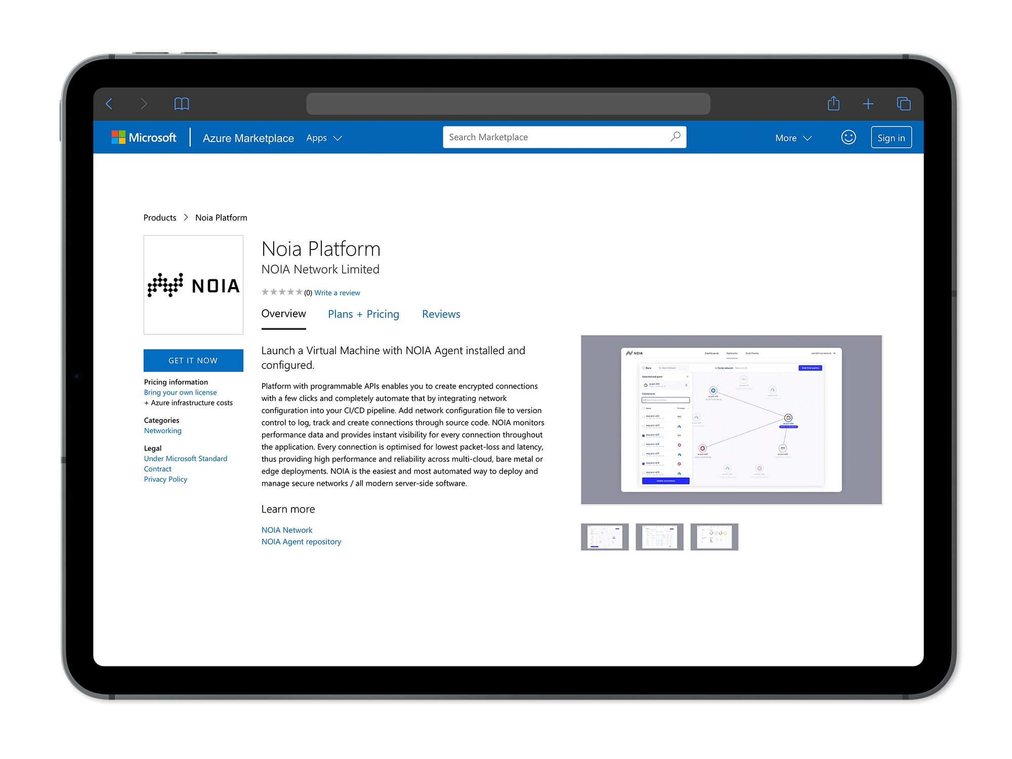 Microsoft Adds NOIA Platform to Azure Marketplace by Domantas