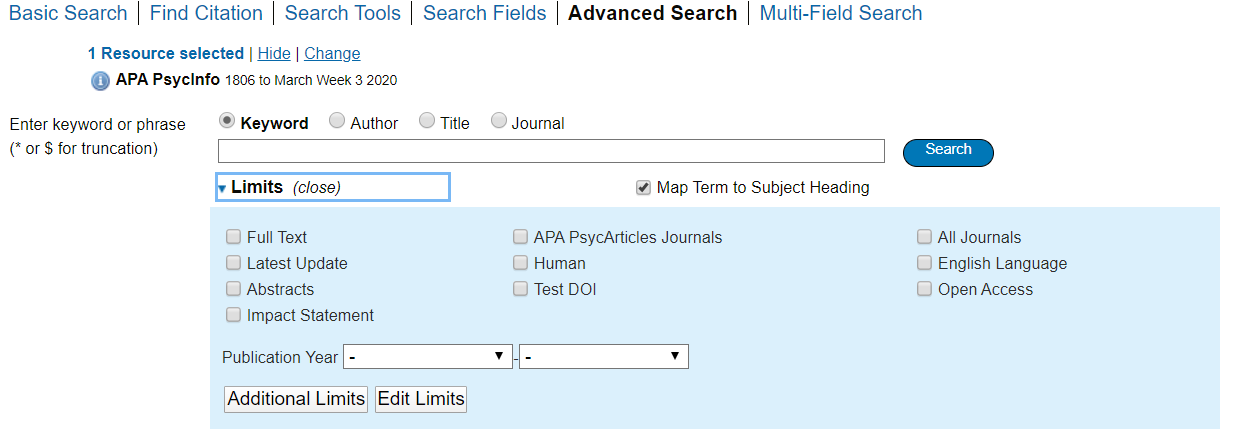 Introduction to the Ovid platform using PsycInfo | by Specialist Library  Support | Specialist Library Support | Medium