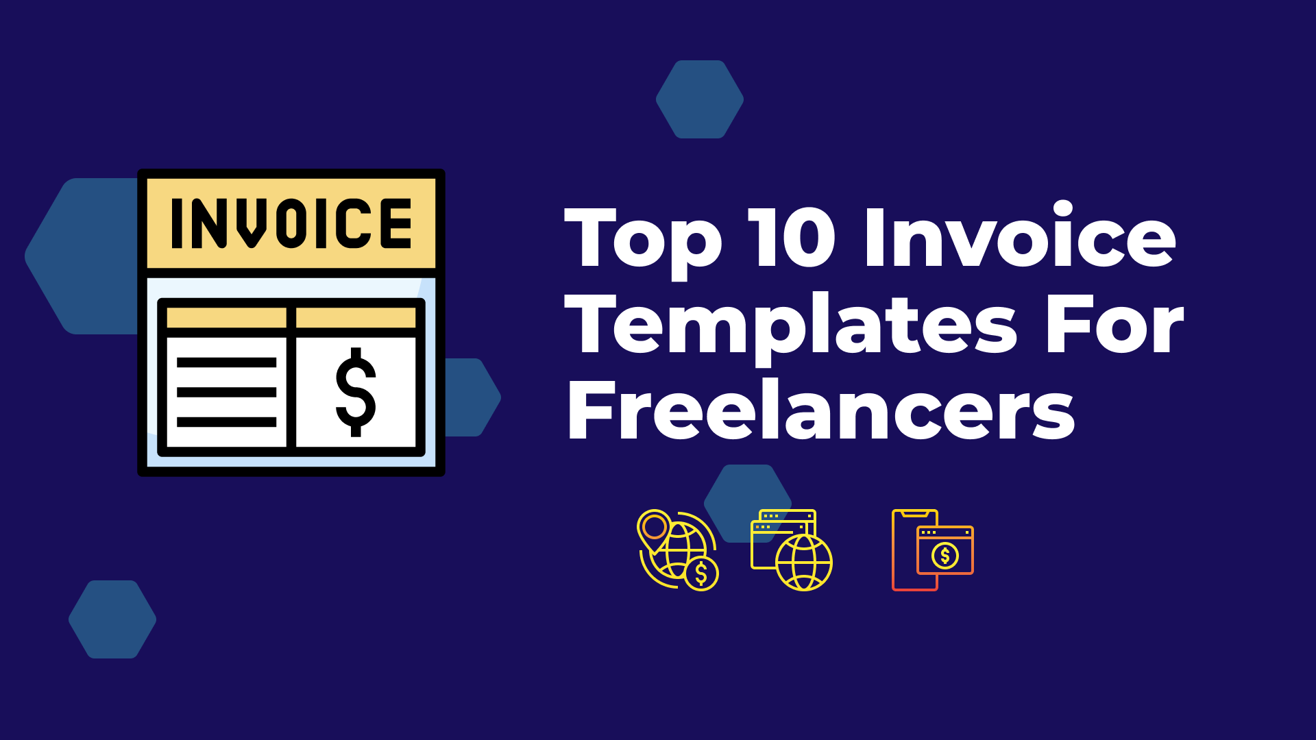 Top 10 Invoice Templates For Freelancers Free Blank Page
