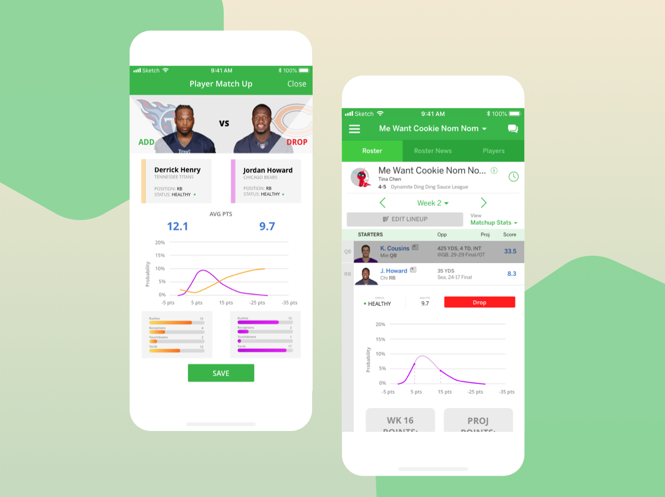Espn Fantasy App A Ux Case Study By Tina Chen Medium