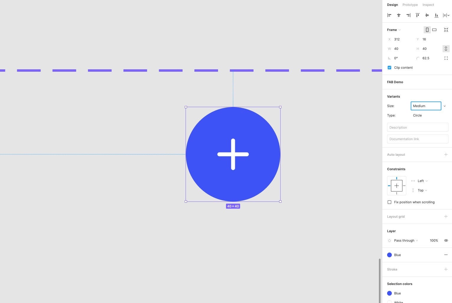 An example of a variant’s name being changed to ‘Medium’