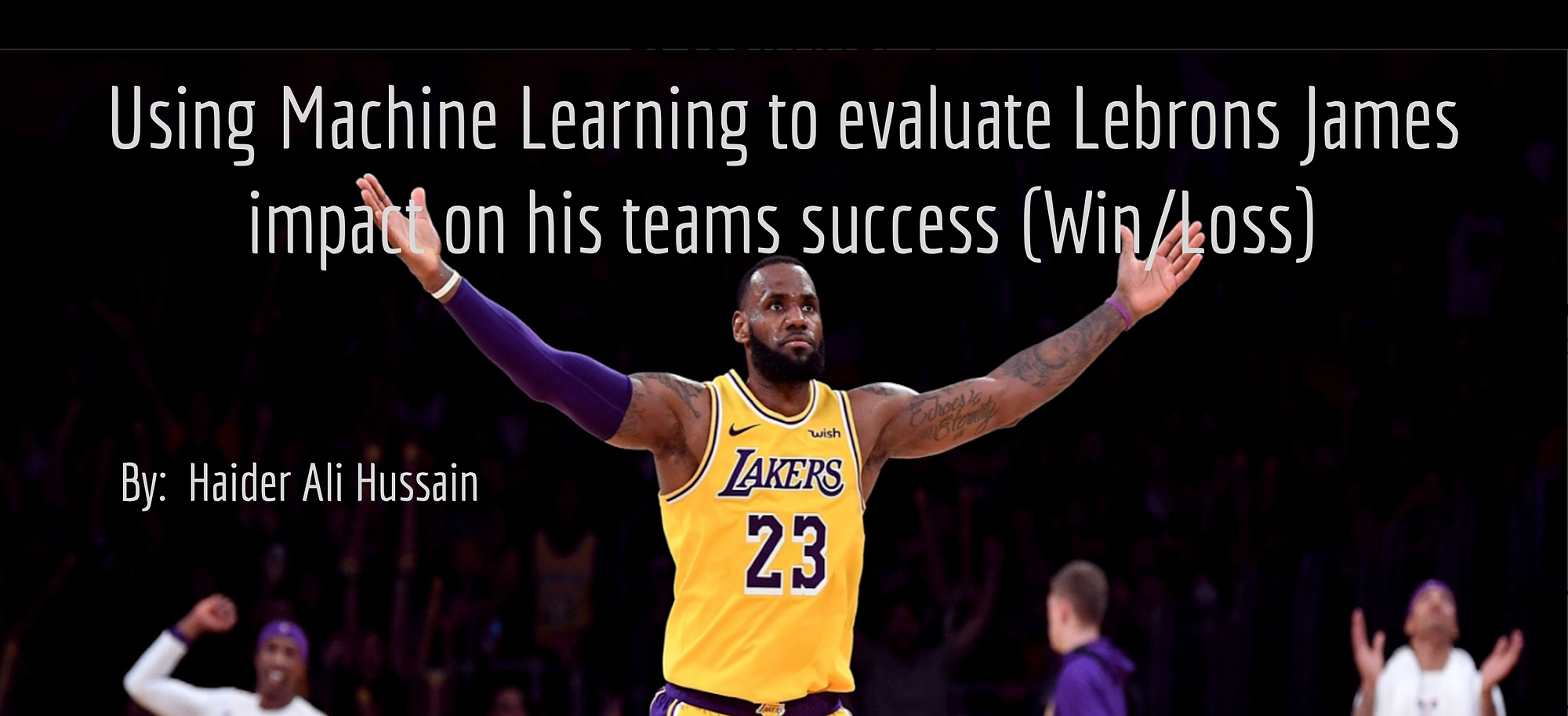 Using Machine Learning to evaluate Lebron James impact on his teams ...