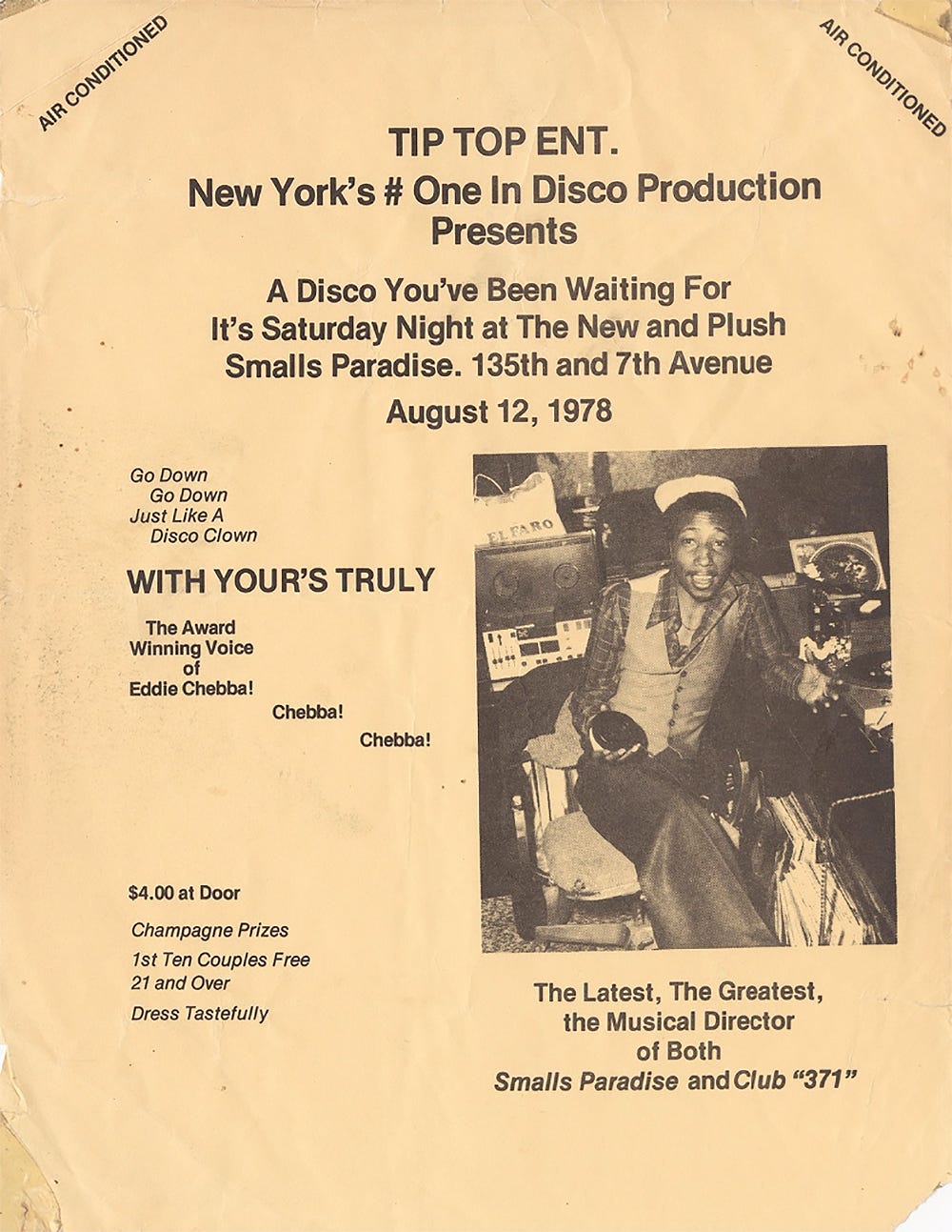 These handmade flyers from the earliest days of hip-hop advertise parties with rap’s biggest ...
