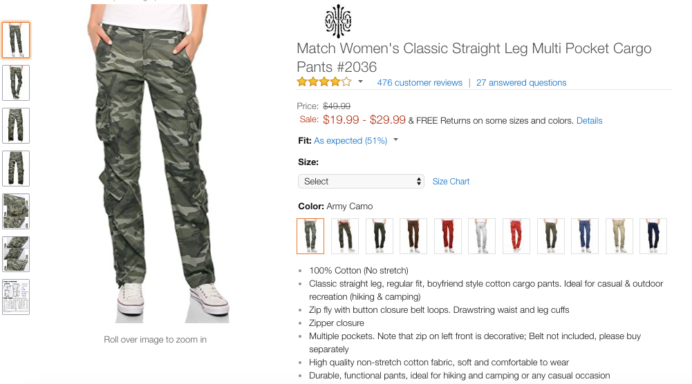 edgy cargo pants