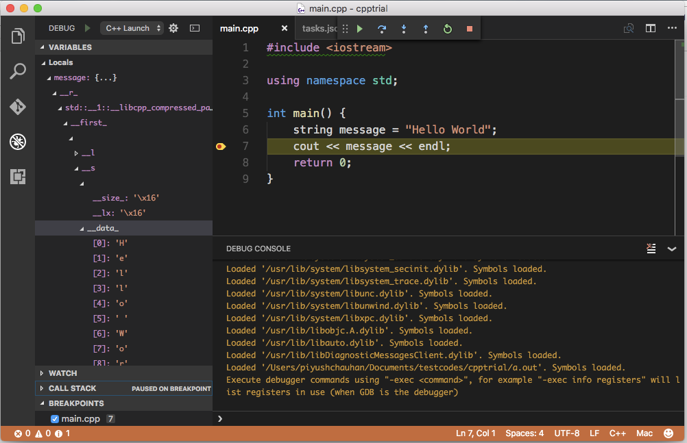 Debugging C And C With Vscode Let Us Setup Our Favourite Editor By Piyush Chauhan Medium