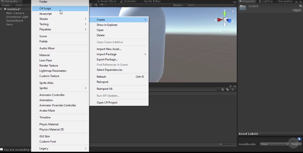 Unity: programación de videojuego básica en C#. Parte 2: controlando el ...