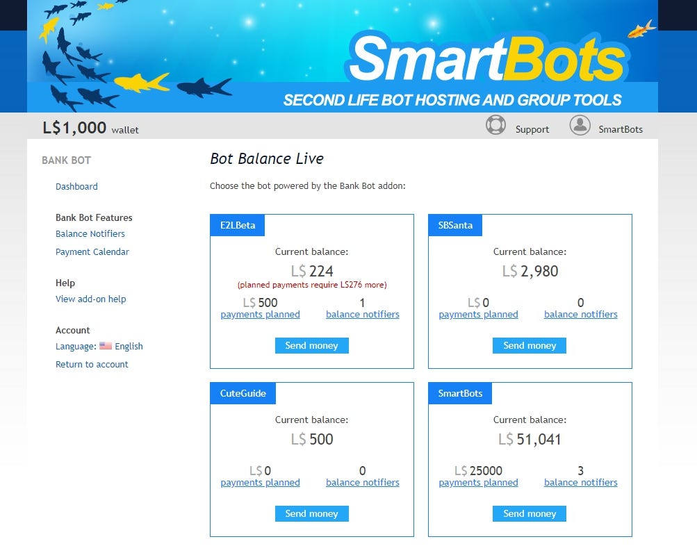 Bank Bot add-on has a wealth of features! | by Ariadknee | smartbots-sl |  Medium