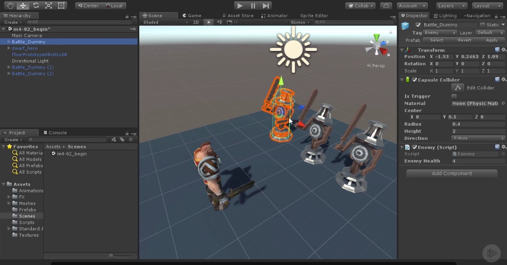 Unity: Programación de videojuego básica en C#, parte 3. | by Yone ...