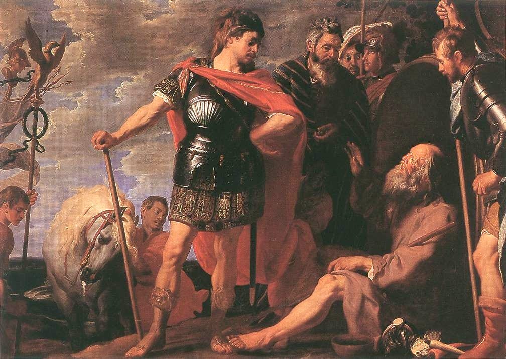 diogenes alexander the great