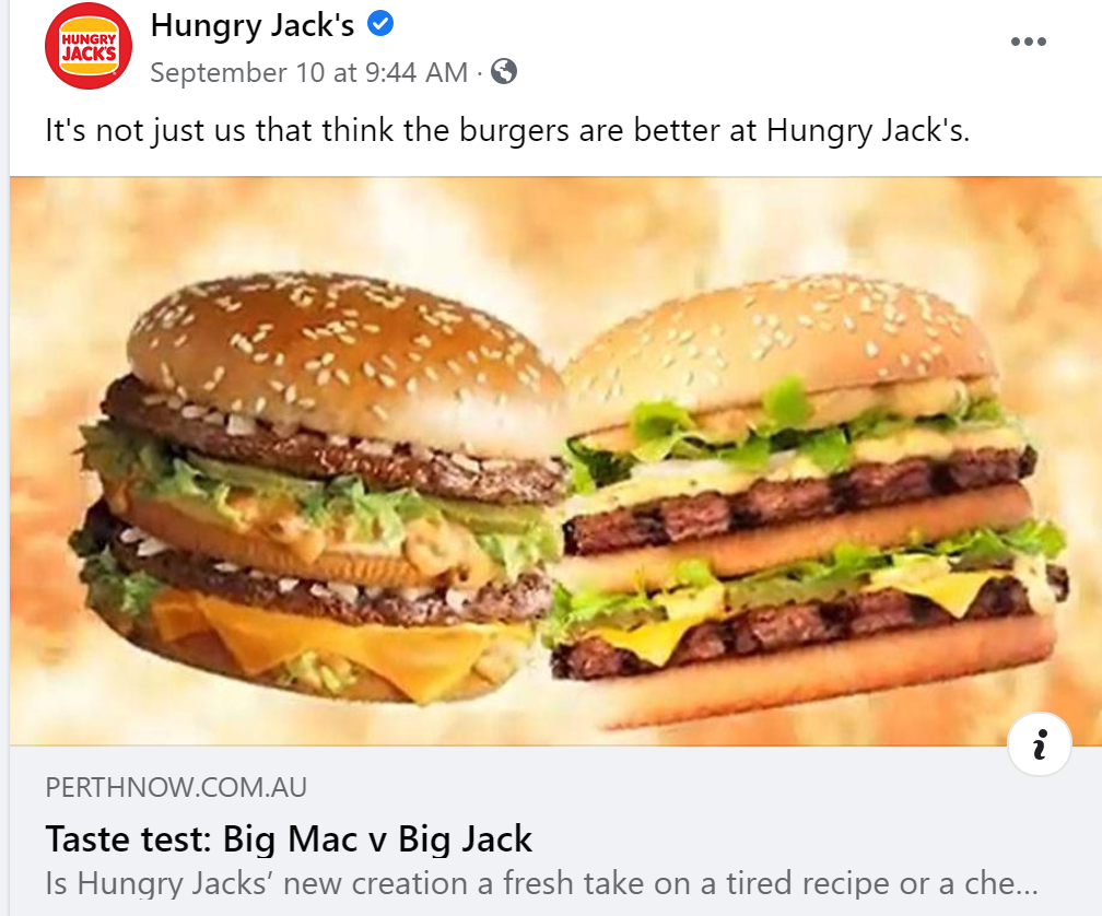 The Burger Marketing Wars. McDonald’s vs. Burger King in a