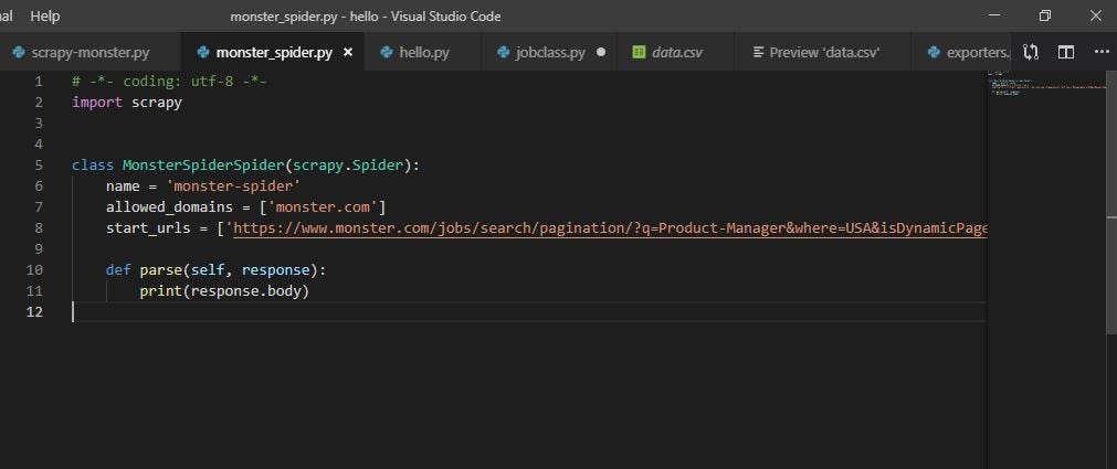 Web Scraping using scrapy with JSON APIs | by Sachin Chaturvedi | Medium