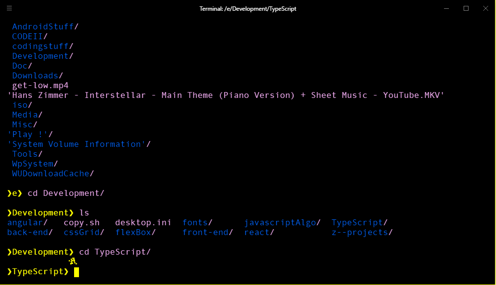 Styling Git Bash with Hyper term. When you stare at the screen so long… | by Nitin Bisht | Medium