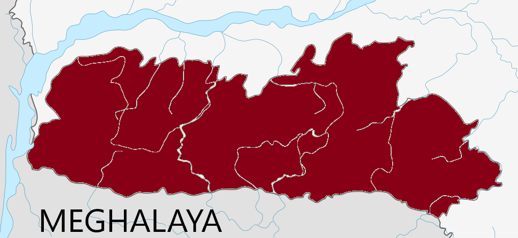 24+ Meghalaya Red Area
