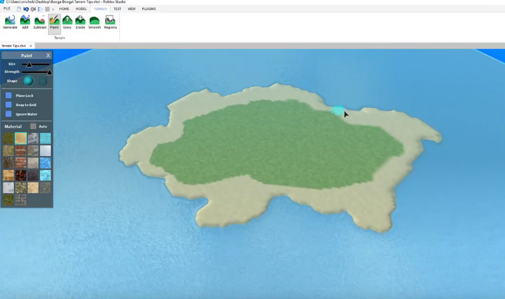 how to get the realistic grass in roblox studio youtube