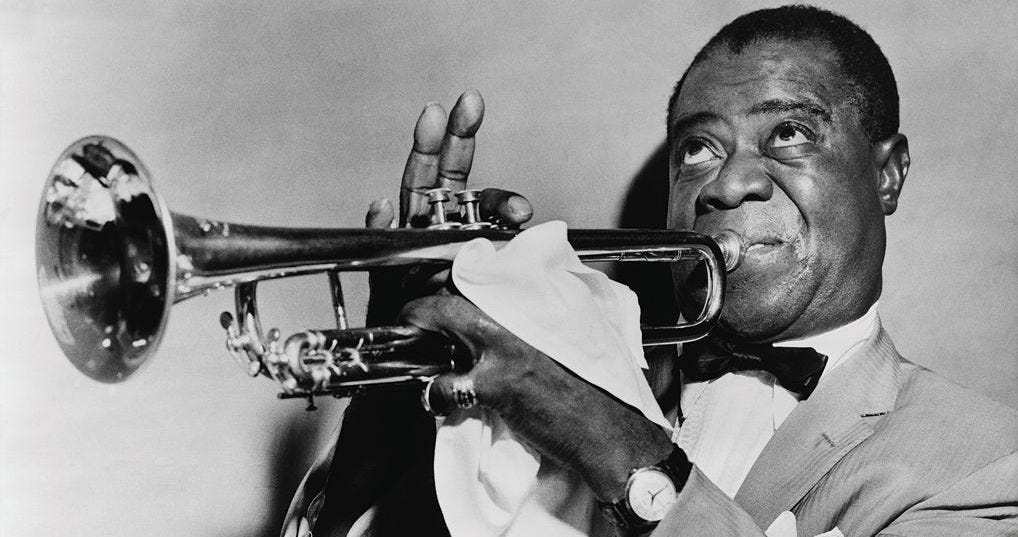 Louis Armstrong popularized the song “Butter and Egg Man.”
