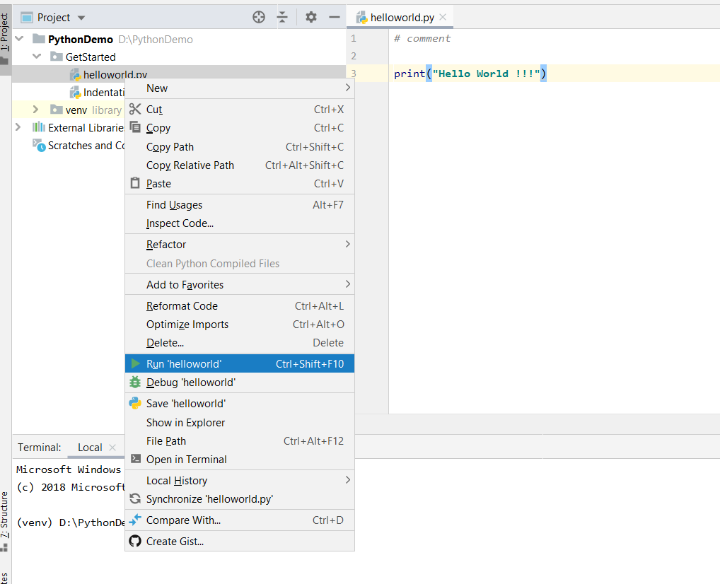 Getting Started with Python. In this tutorial, you will learn how to ...
