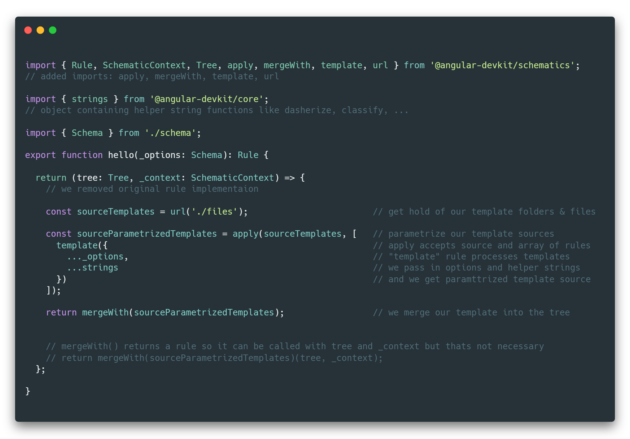 The Complete Guide to Custom Angular Schematics