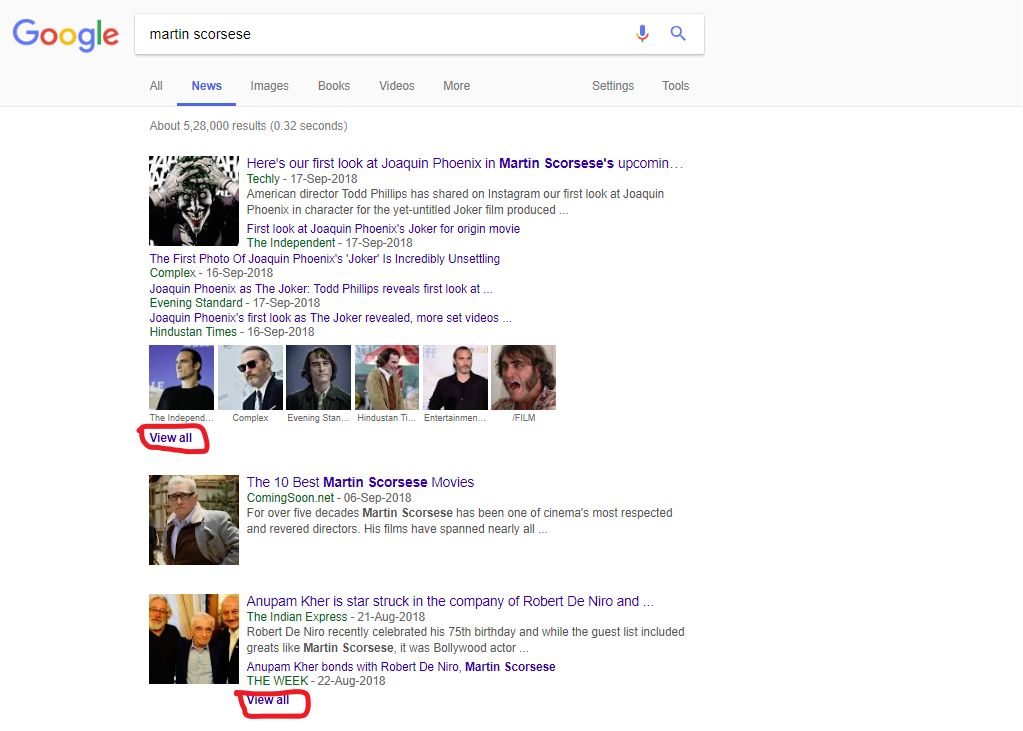 google news machine learning
