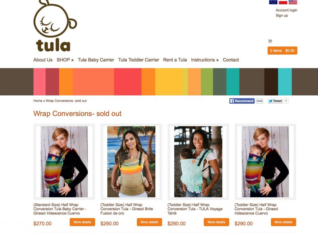 When Baby-Wearing Makes You Broke. The Crazy World of Tula.