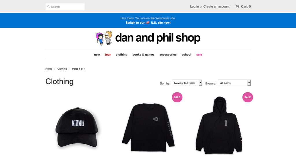 Youtubers Merchandise