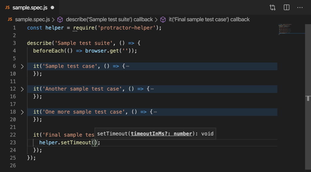 Release of protractorhelper version 4.1.1 by Walmyr Filho The