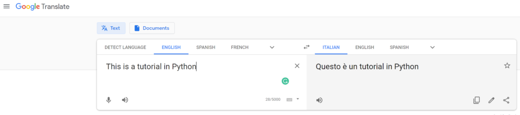 Google Translate In Python How To Translate Your Documents With By George Pipis The 