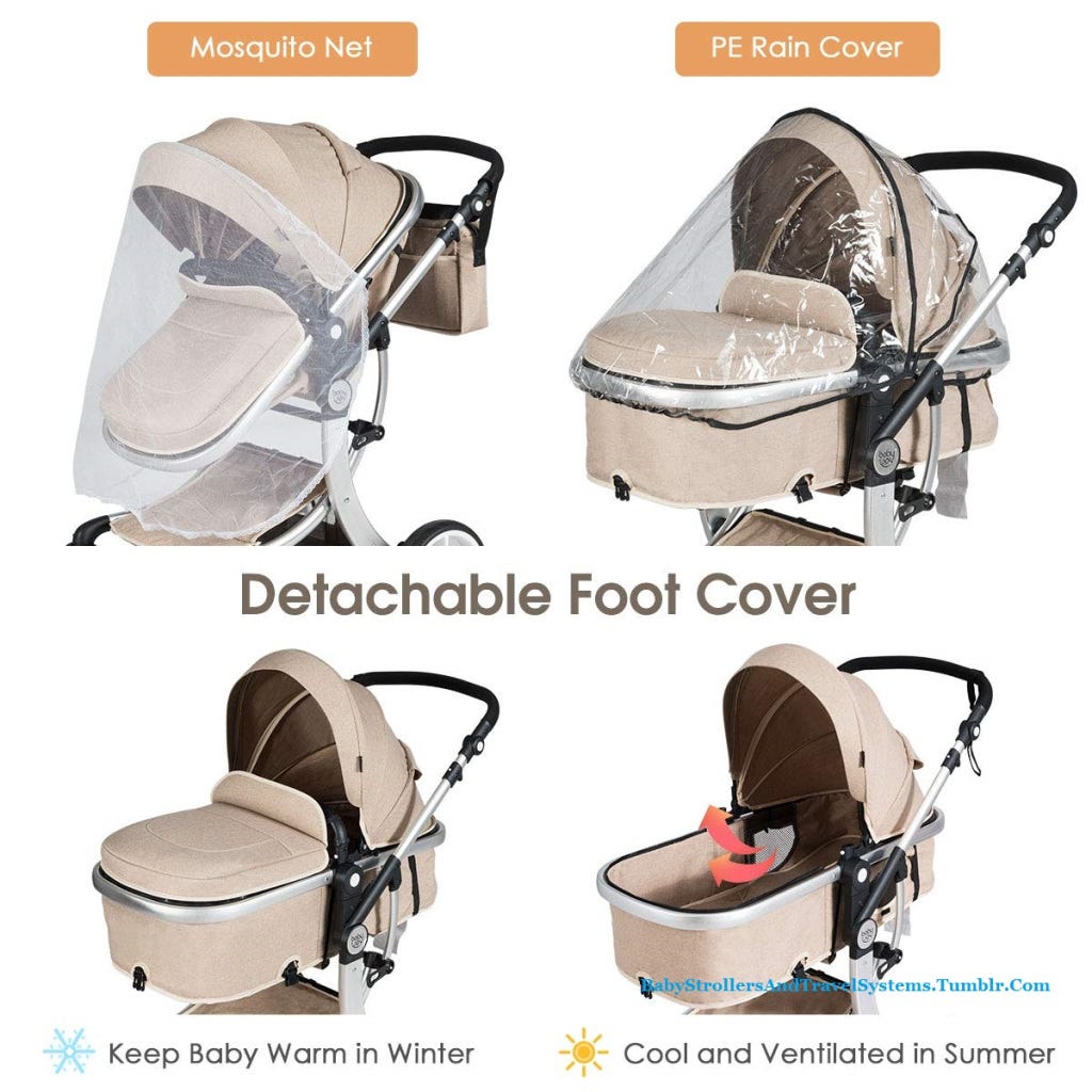 baby joy bassinet stroller