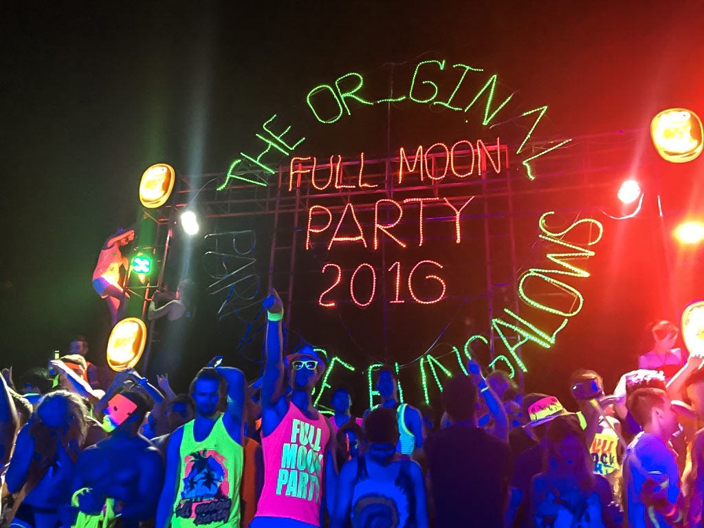 The Thailand Full Moon Party Dates 2019 Everything You Need To Know By Wild Away Medium