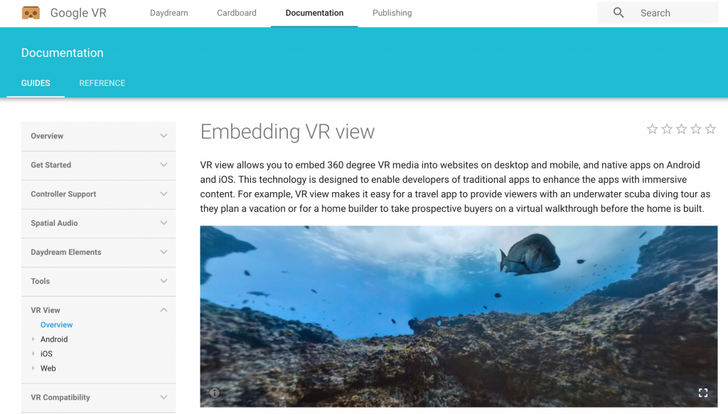 Cardboard vr photo sphere viewer kinghalf