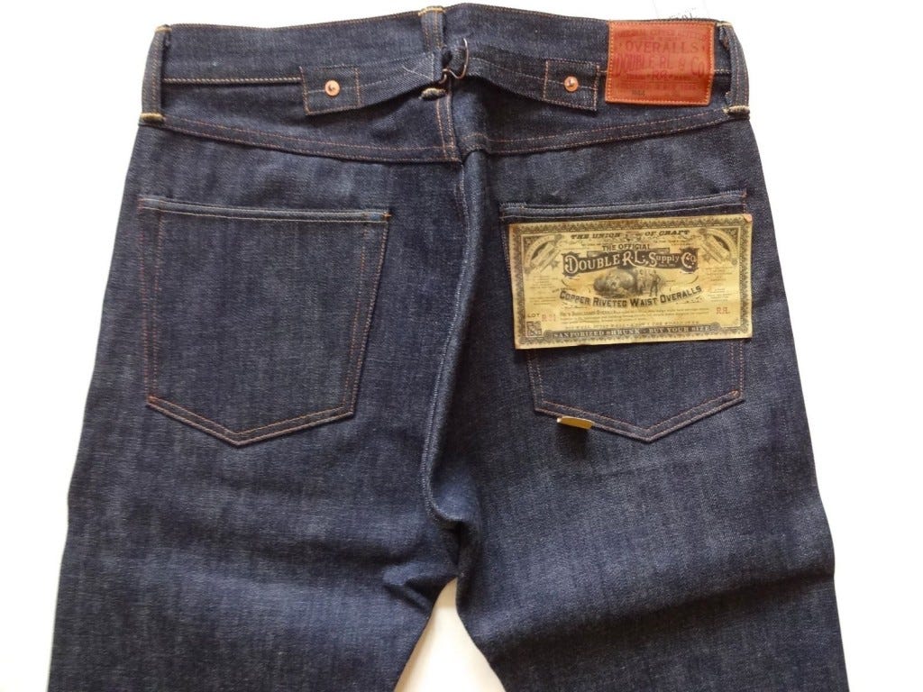 cinch back jeans