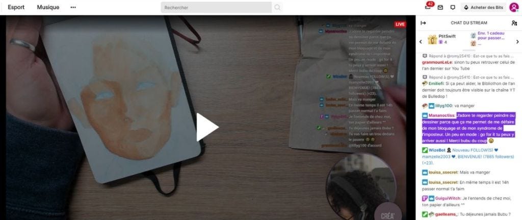 Twitch Art Why Artists Film Themselves At Work And Why We Watch Them By Ctrlz Ctrlz Apr 21 Medium