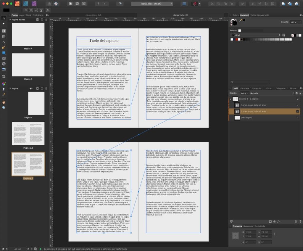 Affinity Publisher vs InDesign un confronto by Lanzi Plan