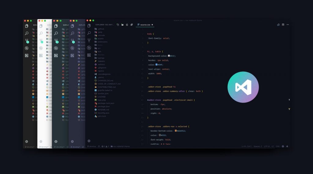 Curated List of Best VSCode Dark Themes by Musthaq Ahamad Medium
