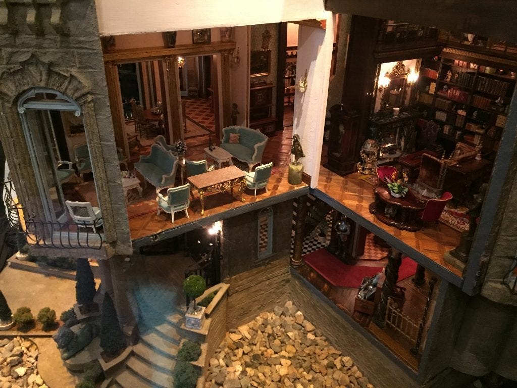 astolat dollhouse castle inside