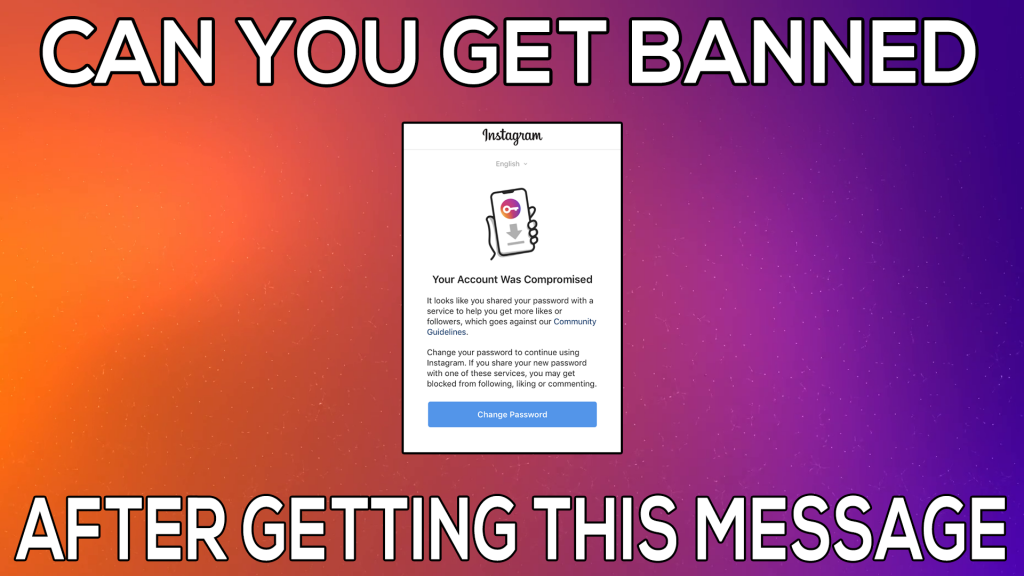 How To Fix “Your Account Was Compromised” Instagram