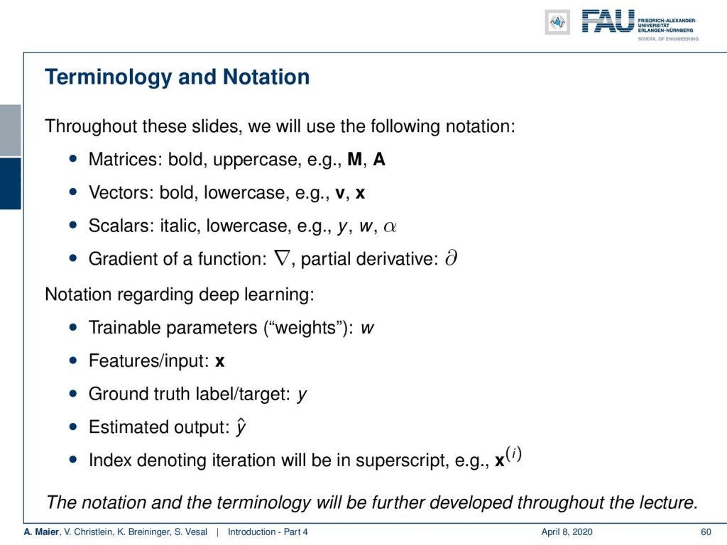 Introduction Part 4 A Short Course In Pattern Recognition By Andreas Maier Towards Data Science