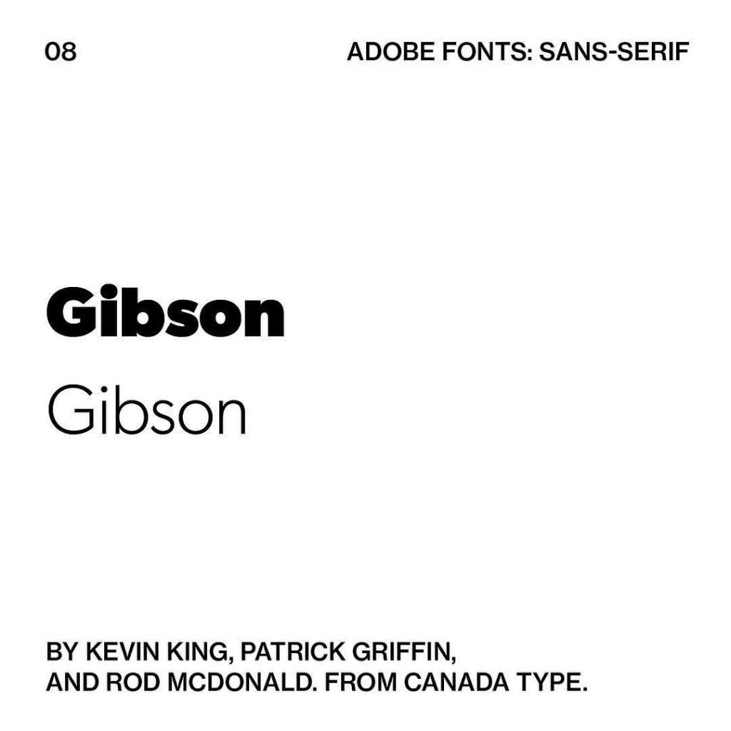 Top 8 Sans-Serif Adobe Fonts (Typekit) | by Ruslan Galba | Medium