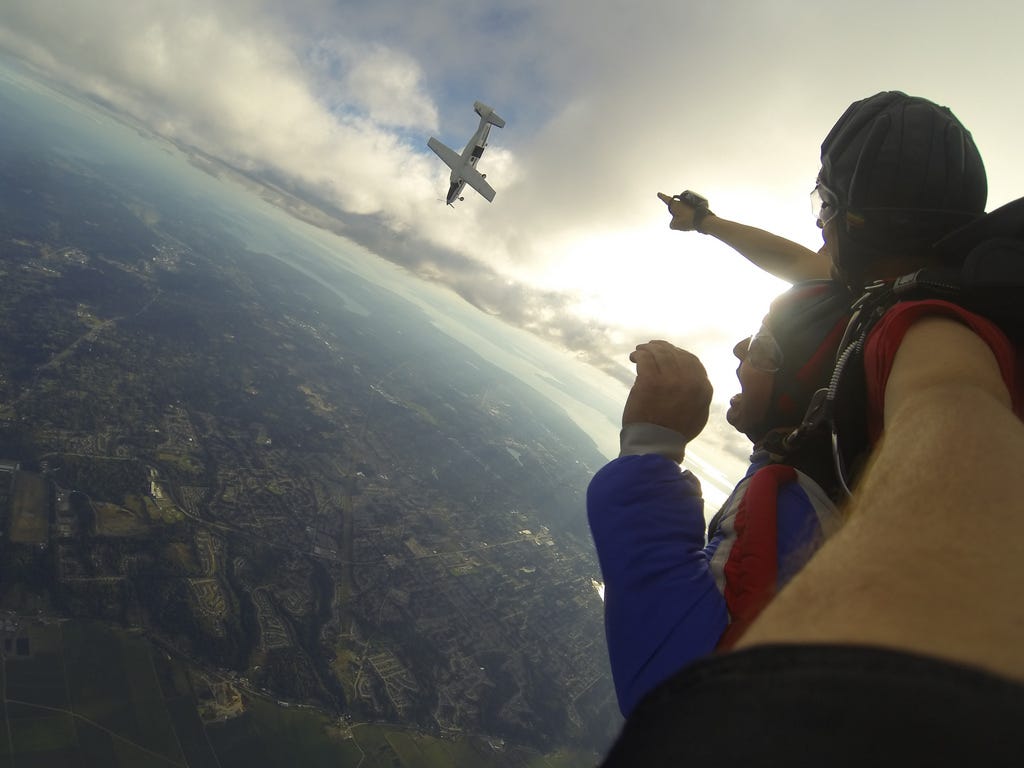 The Best Skydiving Destinations in the World by FlyingYak Flying