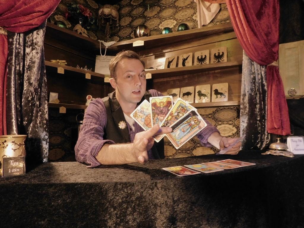 The Fortune Teller Throws A Wild Card Into The Escape Game Genre Review By No Proscenium No Proscenium The Guide To Everything Immersive