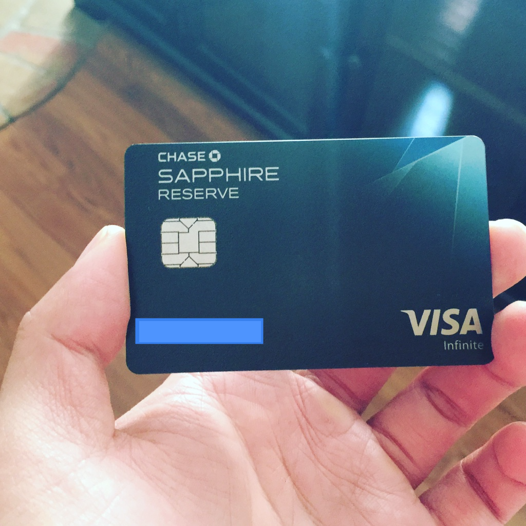 Finally, I Got My Chase Sapphire Reserve Credit Card!