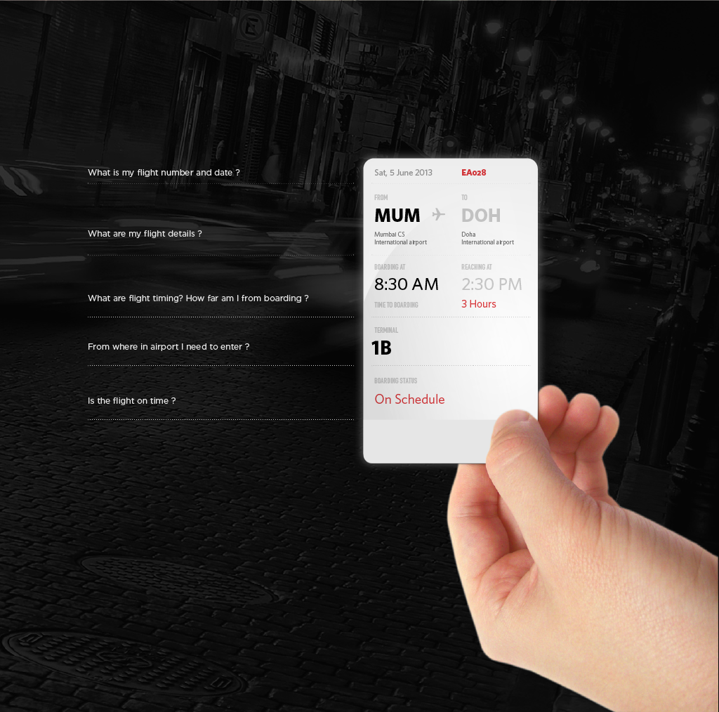 Redesigning Boarding Pass Vishal Bajpai Medium