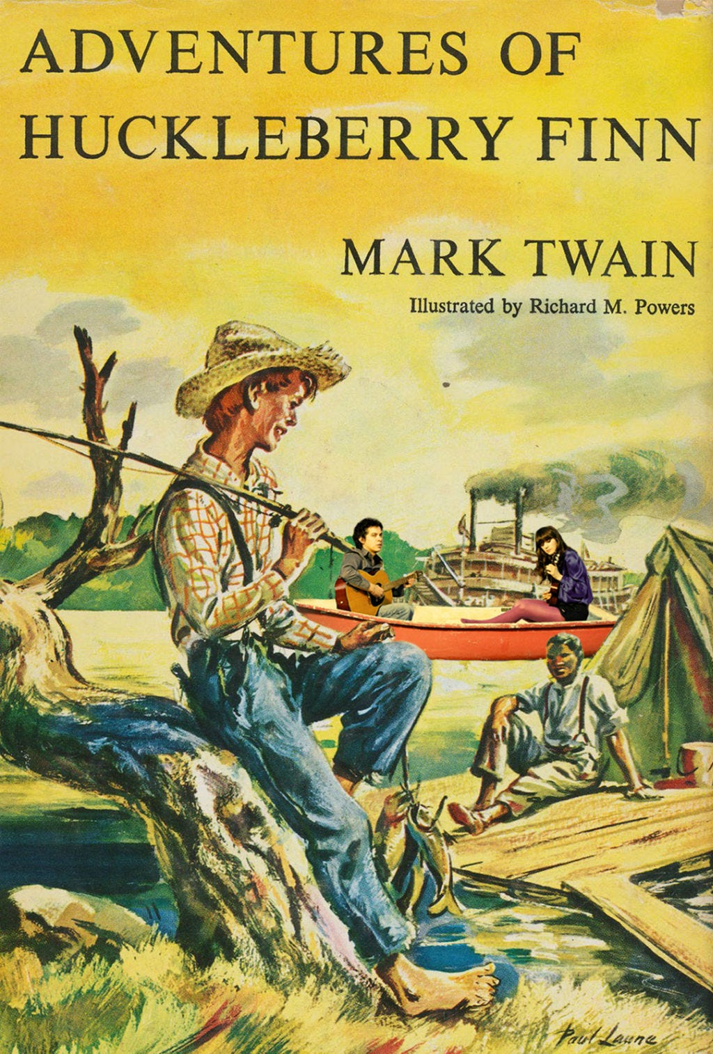 Adventures of Huckleberry Finn - Opening lines from ...
