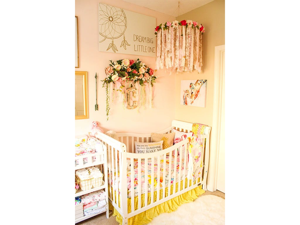 A Bohemian Girl Nursery That Is All About Joy And Free Spirit