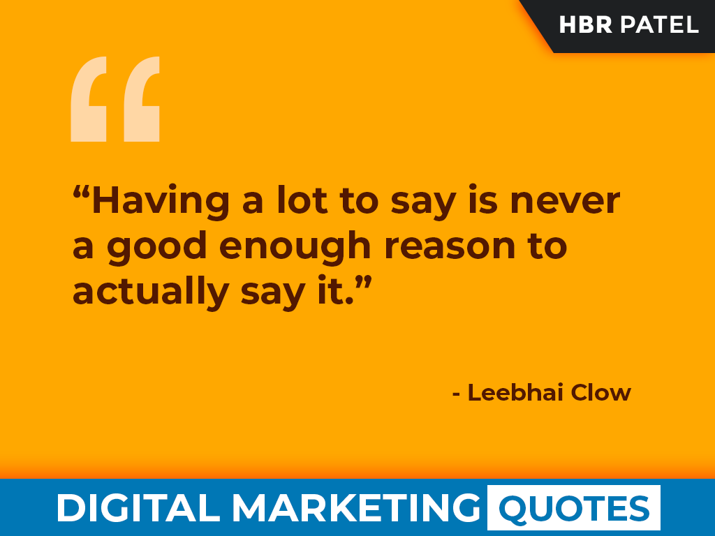 Boost Your Digital Marketing Skills With These Quotes By Hbr Patel Medium
