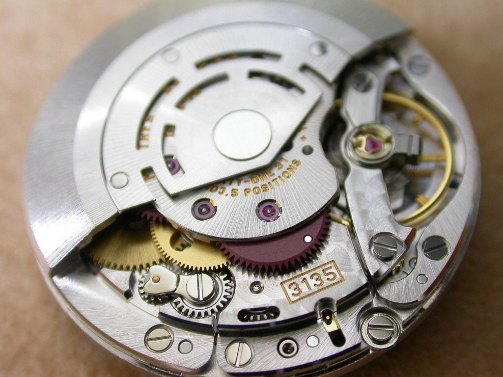 Tested Movement — Rolex Caliber 3135 