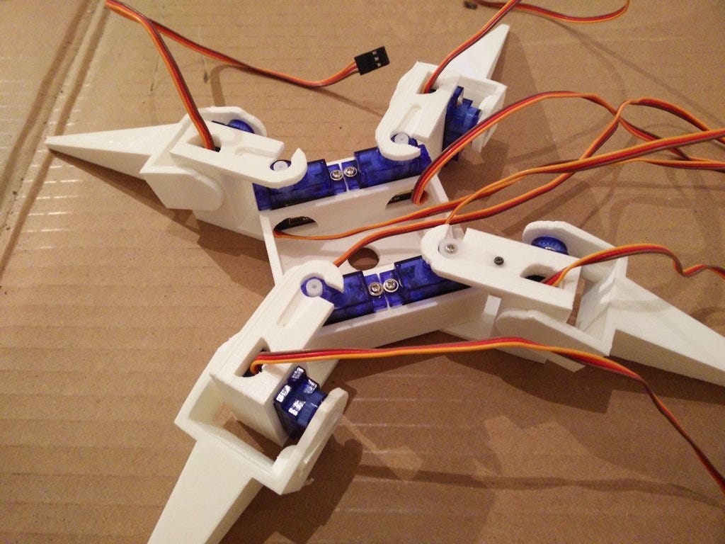 raspberry pi quadruped