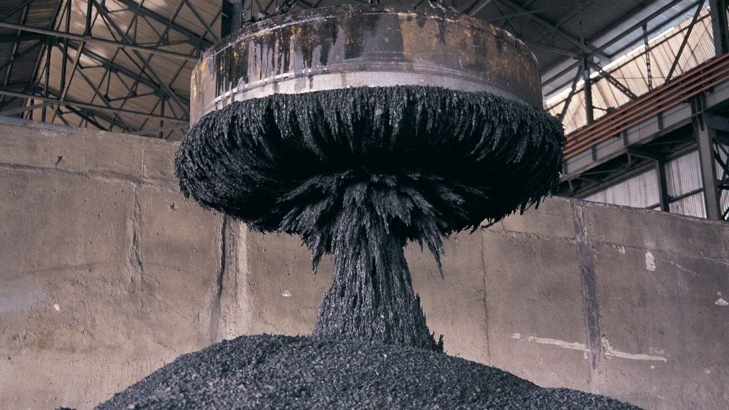 A large magnetic separator