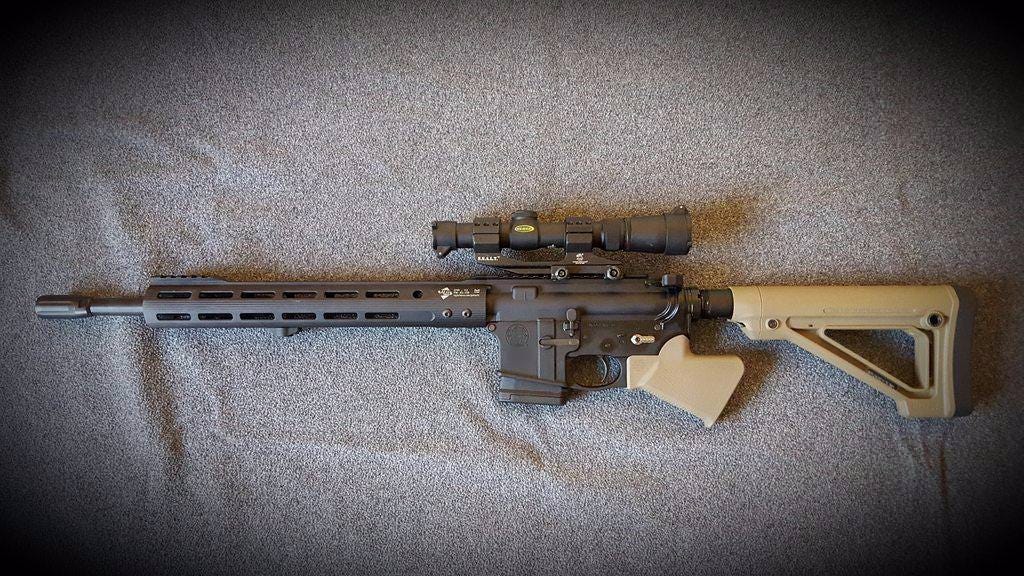 Faq Will Your Crg 15 Grip Work With A Fixed Stock Such As An A2 Stock Magpul Moe Fixed Stock Ace Skeleton Stock Magpul Prs Etc By Sparrow Dynamics Medium