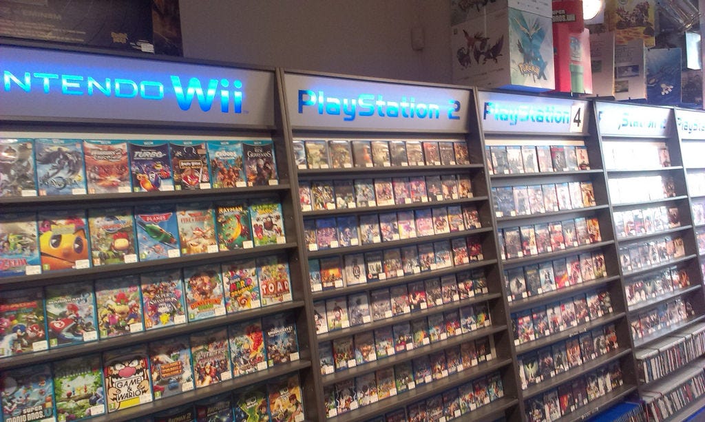 game video game store