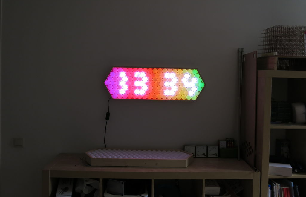 Improved Led Ping Pong Ball Clock Hackster Blog Medium
